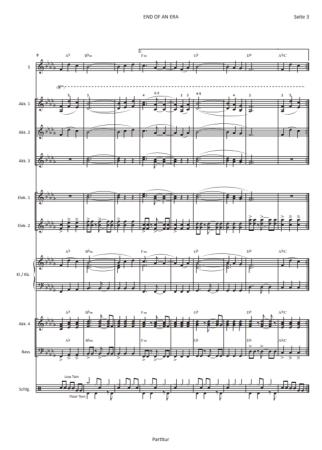 Preview: End of an Era, Vangardion, Matthias Matzke, Mario Nortmann, Akkorde-Onorchester, New Accordion Rock, Rockmusik, mittelschwer, Akkordeon Noten, Beispielseite