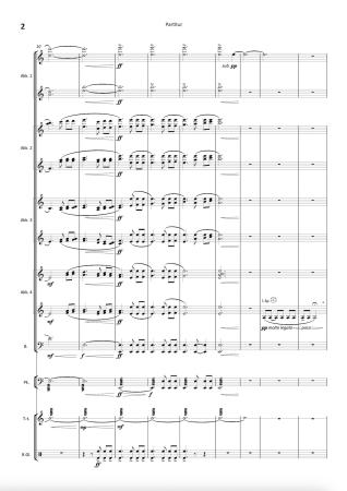 Preview: Eternal, Ian Watson, Akkordeon-Orchester, mittelschwer, Originalmusik, Originalkomposition, Auftragskomposition, Akkordeon Noten, Notenbeispiel