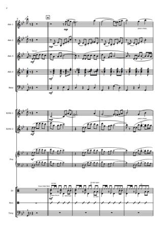 Preview: Historia de un Amor, Carlos Eleta Almarán, Alexander Balz, Akkordeon-Orchester, Bolero, Kuba, verlorene Liebe, flexible Besetzung, mittelschwer, Akkordeon Noten, Beispielseite