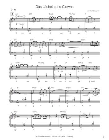 Preview: Manfred Leuchter, Akkordeon Songbook, Martina Kluge, Akkordeon-Solo, Standardbass MII, Spielheft, Soloband, Hommage, mittelschwer, Akkordeon Noten, Notenbeispiel