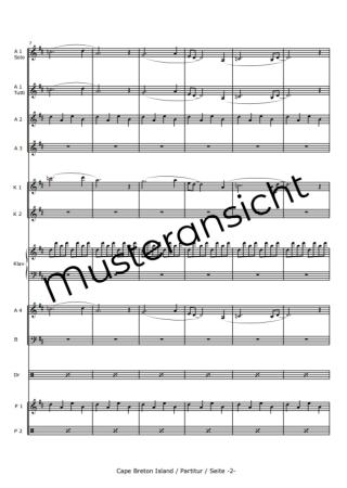Preview: Cape Breton Island - Canadian Impressions, Rudi Braun, Akkordeon-Orchester, Landschaftsbeschreibung, Kanada, Klangvielfalt, mittelschwer-schwer, Konzertstück, Wertungsstück, Akkordeon Noten, Demoseite