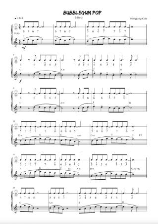 Preview: Harmonica Melody Star 1, Wolfgang Kahl, chromatische Mundharmonika, C-Instrumente, Melody Star, Orchestra S, Chromonica in C-Dur, Spielheft, Soloband, inkl. Online-Material, leicht, Mundharmonika Noten, Beispielseite
