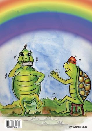 Preview: Speedy Rainbow Kids, Kathrin Gass, diatonische Mundharmonika, Hohner Speedy Rainbow, Schulwerk, Lehrwerk, Mundharmonikaschule, Spielheft, mit Online-Material, sehr leicht, Mundharmonika Noten, Mundharmonika spielen lernen, Anfänger, für Kinder, Kindergart