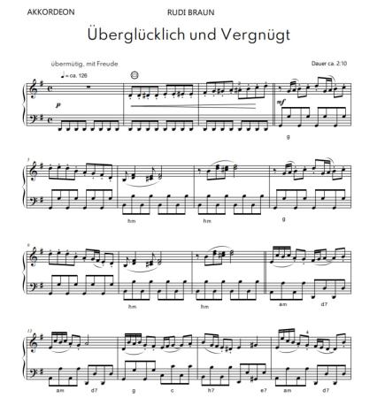 Preview: , Konzertstück, Wettbewerbsstück, Wettbewerbsliteratur, Notenbeispiel