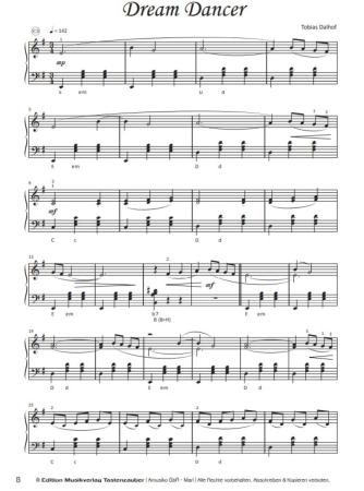 Preview: Accordion Fantasy 1, Tobias Dalhof, Akkordeon-Solo, Standardbass MII, Spielheft, Soloband, Vorspiel, Konzert, Wettbewerb, Akkordeonunterricht, leicht-mittelschwer, Akkordeon Noten, Einblick in die Noten