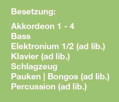 Preview: The World Of Music, Ralf Gscheidle, Tobias Dalhof, Akkordeon-Orchester, Rock, Pop, Konzertstück, leicht-mittelschwer, Originalkomposition, Originalmusik, Akkordeon Noten