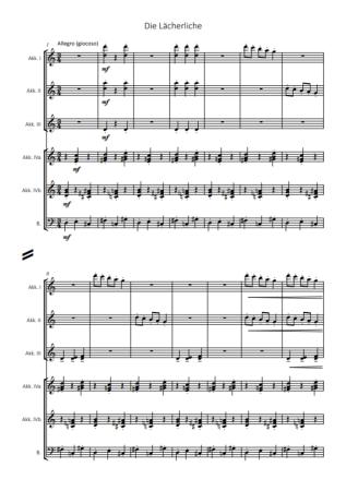Preview: Vier Eigenschaften, Susanne App, Akkordeon-Orchester, Suite in 4 Sätzen, Originalkomposition, Originalmusik, Charakterstudien, Emotionen, Gefühle, mittelschwer, Akkordeon Noten, Notenbeispiel