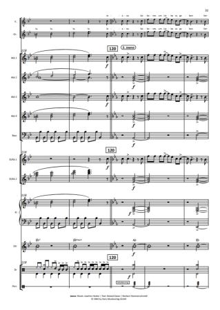 Roland Kaiser in Concert, Alexander Balz, Akkordeon-Orchester, Medley, Potpourri, Megahits, mittelschwer, inkl. Gesangsstimmen (Solo und Chor), Konzert-Highlight, Akkordeon Noten, Probeseite
