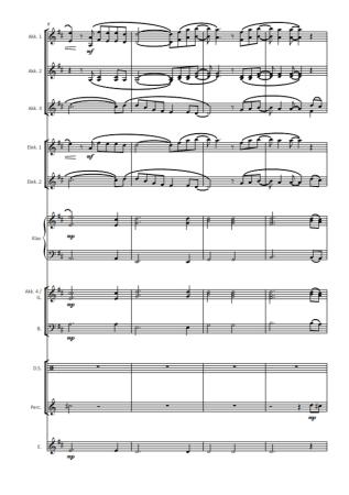 Angels, Robbie Williams, Guy Chambers, Jürgen Moll, Akkordeon-Orchester, Ballade, Megahit, Welthit, Gänsehaut, leicht-mittelschwer, mit Easy-Stimme, Akkordeon Noten, Notenbeispiel