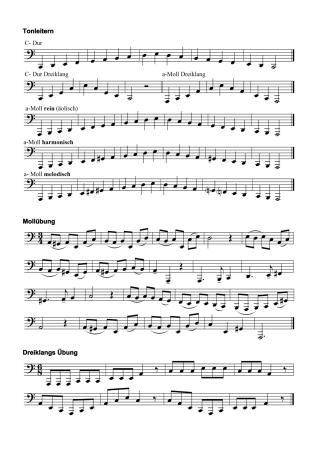 Preview: Übungsheft D2 für Tuba in B, B-Tuba, Bernd Nawrat, Blechblasinstrumente, tiefes Blech, Prüfungsvorbereitung, D-Lehrgang, Einzelunterricht, Gruppenunterricht, Spielstücke, Vortragsstücke, leicht, Musiktheorie, praxisorientiert, Tuba Noten, Beispielseite