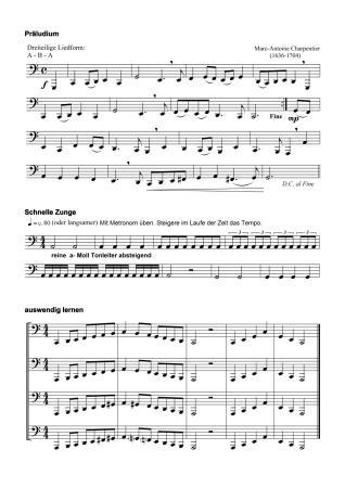 Preview: Übungsheft D2 für Tuba in B, B-Tuba, Bernd Nawrat, Blechblasinstrumente, tiefes Blech, Prüfungsvorbereitung, D-Lehrgang, Einzelunterricht, Gruppenunterricht, Spielstücke, Vortragsstücke, leicht, Musiktheorie, praxisorientiert, Tuba Noten, Einblick in die