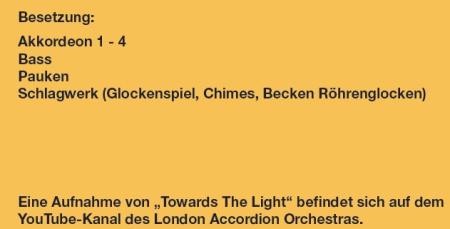 Preview: Towards The Light, Ian Watson, Akkordeonorchester, Originalkomposition, mittelschwer, Mittelstufe, GAPO, Lockdown-Trilogie, Originalmusik, Videoprojekt, Crowdfunding, London Accordion Orchestra, Akkordeon Noten