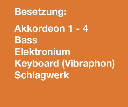 Preview: Sightseeing, Kai Armbruster, Akkordeonorchester, Suite in 5 Sätzen, Wertungsstück, Wettbewerbsliteratur, Oberstufe, mittelschwer-schwer, Originalkomposition, Originalmusik, Akkordeon Noten