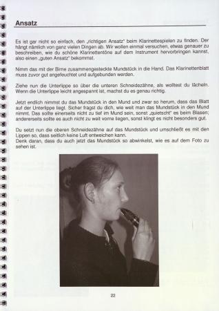 Preview: Die D1-Schule für Klarinette, Siegfried Pfeifer, Schulwerk für Klarinette, Klarinettenschule, Lehrwerk, tiefes Register, mittleres Register, Klarinette spielen lernen, Anfänger, Grundlagen, sehr leicht, Klarinetten Noten, Klarinettenunterricht, Ansatz
