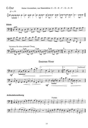 Preview: Übungsheft D1 für Tuba in F/Bassposaune, Bernd Nawrat, Blechblasinstrumente, tiefes Blech, Prüfungsvorbereitung, D-Lehrgang, Einzelunterricht, Gruppenunterricht, Spielstücke, Vortragsstücke, leicht, Musiktheorie, praxisorientiert, Posaunen Noten, Tuba Not