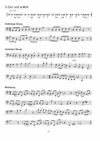 Preview: Übungsheft D2 für Tuba in F/Bassposaune, Bernd Nawrat, Blechblasinstrumente, tiefes Blech, Prüfungsvorbereitung, D-Lehrgang, Einzelunterricht, Gruppenunterricht, Spielstücke, Vortragsstücke, leicht, Musiktheorie, praxisorientiert, Posaunen Noten, Tuba Not