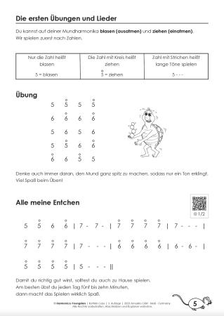 Preview: Harmonica-Youngsters, Kathrin Gass, diatonische Mundharmonika, Melody Star, Schulwerk, Lehrwerk, Mundharmonikaschule, Spielheft, mit Online-Material, sehr leicht, Mundharmonika Noten, Mundharmonika spielen lernen, Anfänger, für Kinder, Klassenmusizieren i
