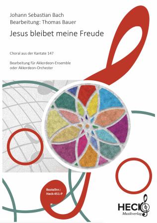Preview: Jesus bleibet meine Freude, Johann Sebastian Bach, Thomas Bauer, Akkordeon-Ensemble, Akkordeon-Orchester, MIII, mittelschwer, Akkordeon Noten