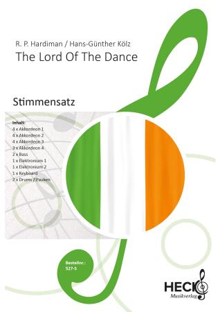 Preview: The Lord of the Dance, Hans-Günther Kölz, Ronan, Padraig Hardiman, Akkordeonorchester, irische Folklore, Cry of the Celts, mittelschwer+, Oberstufe, Wertungsstück, Wettbewerbsliteratur, Wettbewerbsnoten, flinke Finger, Irland, Akkordeon Noten