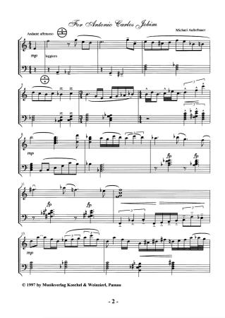 Preview: Perché domani?, Michael Außerbauer, Solo, Akkordeon, Akkordeon-Solo, Musiknoten für Akkordeon, Melodiebass MIII, mittelschwer-schwer, Originalkomposition