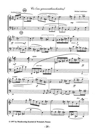 Perché domani?, Michael Außerbauer, Solo, Akkordeon, Akkordeon-Solo, Musiknoten für Akkordeon, Melodiebass MIII, mittelschwer-schwer, Originalkomposition