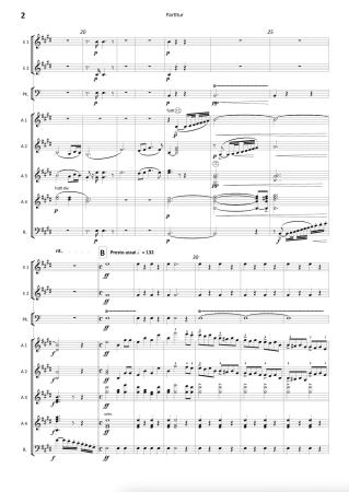 Preview: Jubel-Ouvertüre, Carl Maria von Weber, Stefan Hippe, Akkordeon-​Orchester, Hymne, pompös, schwer, Oberstufe-Höchststufe, Akkordeon Noten, Beispielnoten