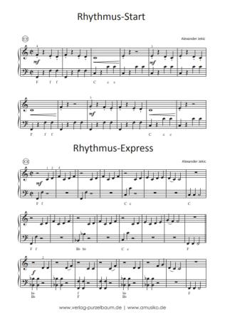 Preview: Akkordeon Rhythmix 1, Alexander Jekic, Akkordeon-Solo, Standardbass MII, Spielheft, Begleitheft, Soloband, sehr leicht, Anfänger, Unterricht, Konzerte, Vorspiele, Wettbewerbe, Wertungsspiele, Akkordeon Noten, Ansichtsseite
