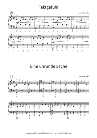 Preview: Akkordeon Rhythmix 1, Alexander Jekic, Akkordeon-Solo, Standardbass MII, Spielheft, Begleitheft, Soloband, sehr leicht, Anfänger, Unterricht, Konzerte, Vorspiele, Wettbewerbe, Wertungsspiele, Akkordeon Noten, Beispielseite