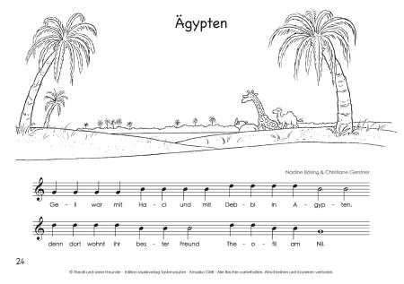 Preview: Theofil und seine Freunde, Melodik lernen, leichte Lieder