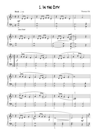 Preview: Modern Piano Styles - Band 1, Thomas Ott, Klavier Solo, Klaviernoten, leicht-mittelschwer, 2. Stimme in C und Bb