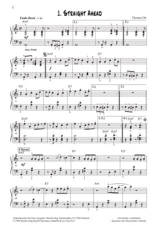 Preview: Modern Piano Styles - Band 3, Thomas Ott, Klavier Solo, Klaviernoten, mittelschwer-schwer, 2. Stimme in C und Bb