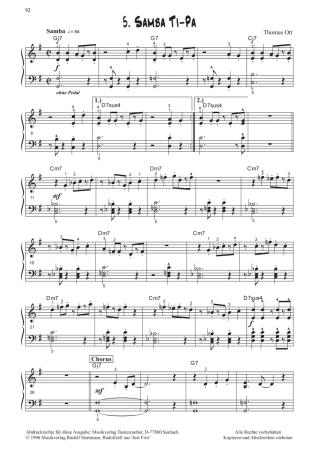 Preview: Modern Piano Styles - Band 3, Thomas Ott, Klavier Solo, Klaviernoten, mittelschwer-schwer, 2. Stimme in C und Bb