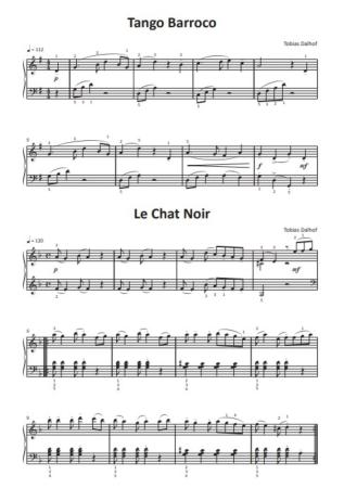 Preview: Einfach schöne Tangos für Klavier, Tobias Dalhof, Klavier-Solo, Spielheft, Soloband, leicht, Konzert, Vorspiel, Klavierunterricht, Klavier Noten, Einblick in die Noten