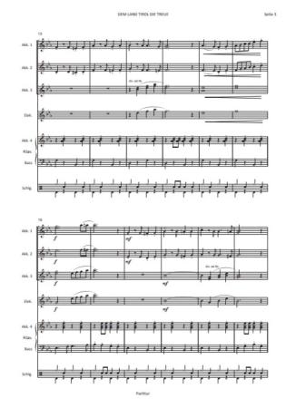 Preview: Dem Land Tirol die Treue, Jürgen Schmieder, Florian Pedarnig, Josef Pedarnig, Akkordeon-Orchester, Marsch, mittelschwer, heimliche Tiroler Landeshymne, Akkordeon Noten