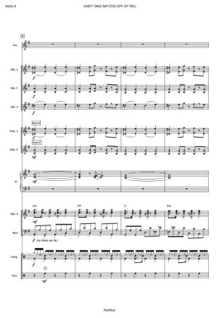 Preview: Can't Take My Eyes Off Of You, Bob Crewe, Bob Gaudio, Hans-Günther Kölz, Akkordeon-Orchester, Popmusik-Klassiker, Coverversion, Soundtrack, Filmmusik, Hochzeitstanz, mittelschwer, Akkordeon Noten