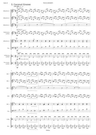 Preview: Travel Moments, Nils Aebersold, Akkordeon-Orchester, Akkordeon-Ensemble, Suite in 4 Sätzen, leicht-mittelschwer, Mittelstufe, Wettbewerbsliteratur, Wettbewerbsnoten, Wertungsstück, Originalkomposition, Originalmusik, Akkordeon Noten, Notenbeispiel