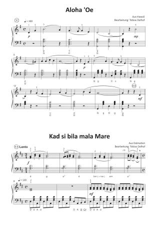 Preview: Einfach schöne Seemannslieder, Tobias Dalhof, Akkordeon-Solo, Standardbass MII, Spielheft, Soloband, Shantys, Nordsee, Küste, Vorspiel, Konzert, Akkordeonunterricht, leicht, Anfänger, Wiedereinsteiger, Akkordeon Noten, Notenbeispiel