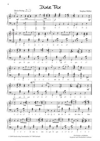 Preview: S' Müllers, Stephan Müller, Akkordeon Solo, 2. Stimme, Duett, mittelschwer-schwer, Musette, Dixieland, Polka, Boarisch, Jazz, Tanzjazz, Swing, Akkordeon Noten