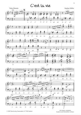 Preview: S' Müllers, Stephan Müller, Akkordeon Solo, 2. Stimme, Duett, mittelschwer-schwer, Musette, Dixieland, Polka, Boarisch, Jazz, Tanzjazz, Swing, Akkordeon Noten