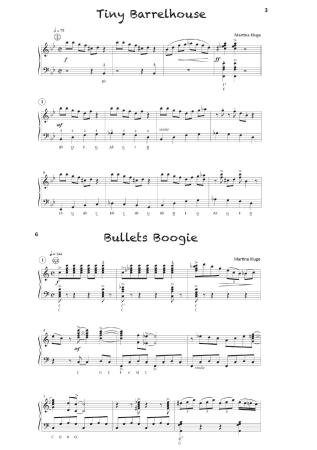 Preview: Boogies mit links! (Downloadausgabe), Martina Kluge, Akkordeon-Solo mit Standardbass MII, mittelschwer bis schwer, Boogie Woogie, Akkordeon Noten