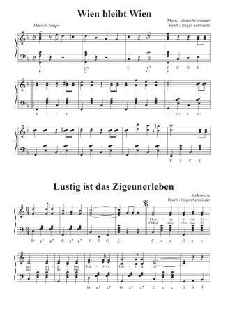Preview: Hüttengaudi Band 2, Jürgen Schmieder, Akkordeon Solo, Standardbass MII, mittelschwer, Fetenhits, Gassenhauer, Stimmungslieder, Akkordeon Noten