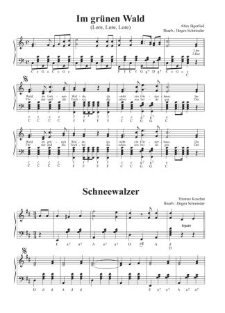 Preview: Hüttengaudi Band 2, Jürgen Schmieder, Akkordeon Solo, Standardbass MII, mittelschwer, Fetenhits, Gassenhauer, Stimmungslieder, Akkordeon Noten