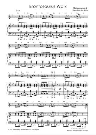 Preview: Footprints, Hans-Günther Kölz, Matthias Anton, Akkordeon und Melodieinstrument in C, Bb oder Eb, mittelschwer, Akkordeon plus, Kammermusik, Akkordeon Noten