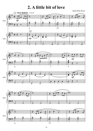 Preview: Checkpoint, Hans-Peter Klein, Suite für Akkordeon Duo, Standardbass MII, leicht-mittelschwer, Mittelstufe, Wertungsstück, Wettbewerb, Wettbewerbsliteratur, Akkordeon Noten
