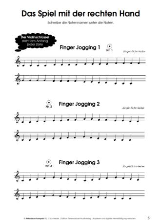 Preview: Akkordeon kompakt Band 1, Jürgen Schmieder, Akkordeonschule mit Online-Audio, Schulwerk, Lehrwerk, Schmiederschule, Akkordeon-Solo, Akkordeon Noten, Anfänger, Unterricht, Akkordeonunterricht, Notenbeispiel