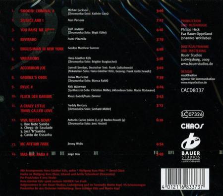Preview: Variations, Hans-Günther Kölz, Orchester Hohnerklang Trossingen, Bauer Studios Ludwigsburg, Label Chaos, Rock, Pop, Classics, Jazz