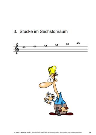 Preview: Step by Step, Winfried Funda, Altblockflöte, Spielheft, Soloband, Anfänger, Einsteiger, Flöte spielen lernen, 28 leichte Spielstücke, mit Online-Audio, sehr leicht-leicht, Originalkompositionen, Originalmusik, Noten für Flöte, Ansichtsseite
