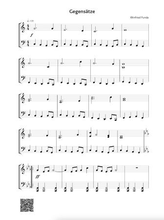 Preview: Aus meinem Fotoalbum, Winfried Funda, Klavier-Solo, Piano-Solo, Spielheft, Soloband, musikalische Bildbeschreibungen, 17 Klavierstücke, leicht-mittelschwer, Klavier Noten, Originalkompositionen, Originalmusik, Klavier spielen lernen, Probeseite
