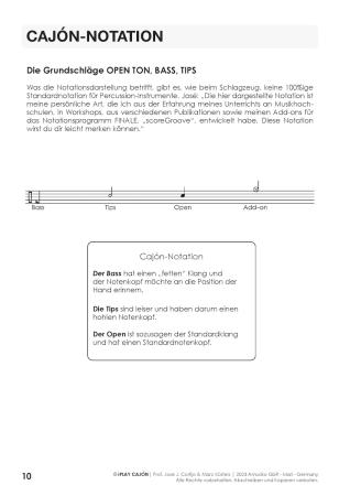 Preview: iPlay Cajón, Prof. José J. Cortijo, Marc Küsters, Cajónschule, Schulwerk für Cajón, Online-Material, Playalongs, verschiedene Genres, verschiedene Rhythmen, Cajón spielen lernen, Cajónunterricht, Selbststudium, Cajón Notation