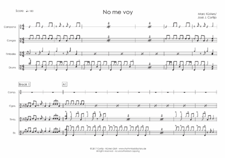 iPlay Latin Vol. I, Prof. José J. Cortijo, Marc Küsters, Lehr- und Übungsmaterial für Latin-Percussion & Drums auf DVD-Rom, 5 Playalongs, ausdruckbare Noten, vollständig transkribierte Percussion und Drum-Soli, Timbales, Congas, Bongos, Campana, Shekere,